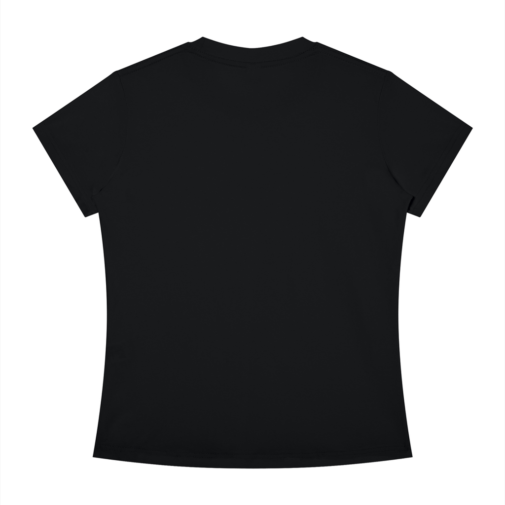 WHITE LOGO SLIM FIT WMNS Tee