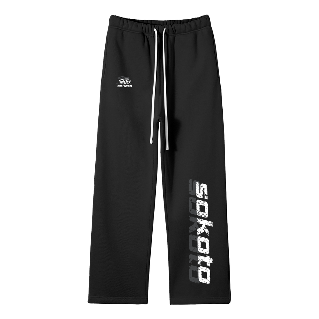 GREY N WHITE JOGGA